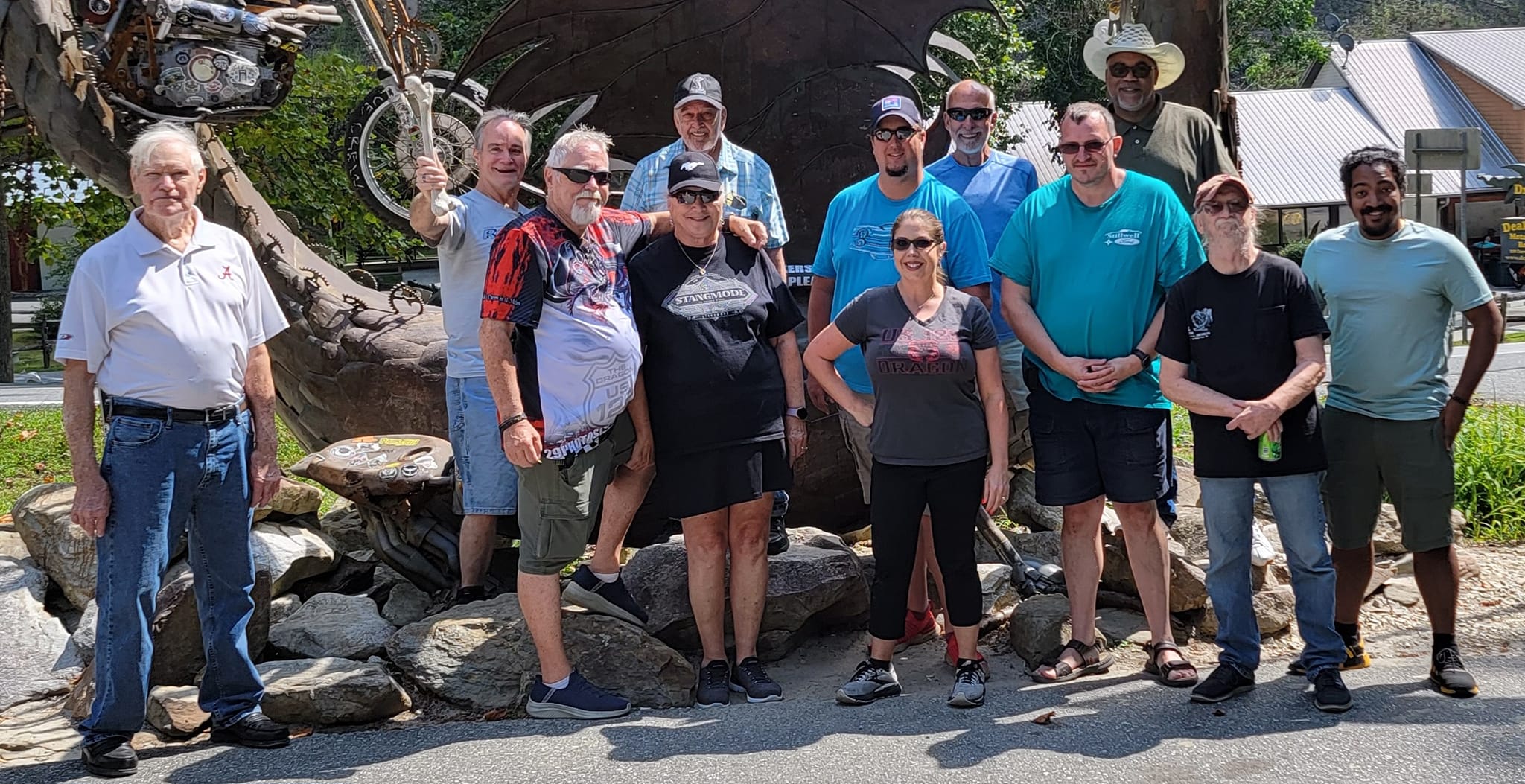 Group members at the Killboy Dragon